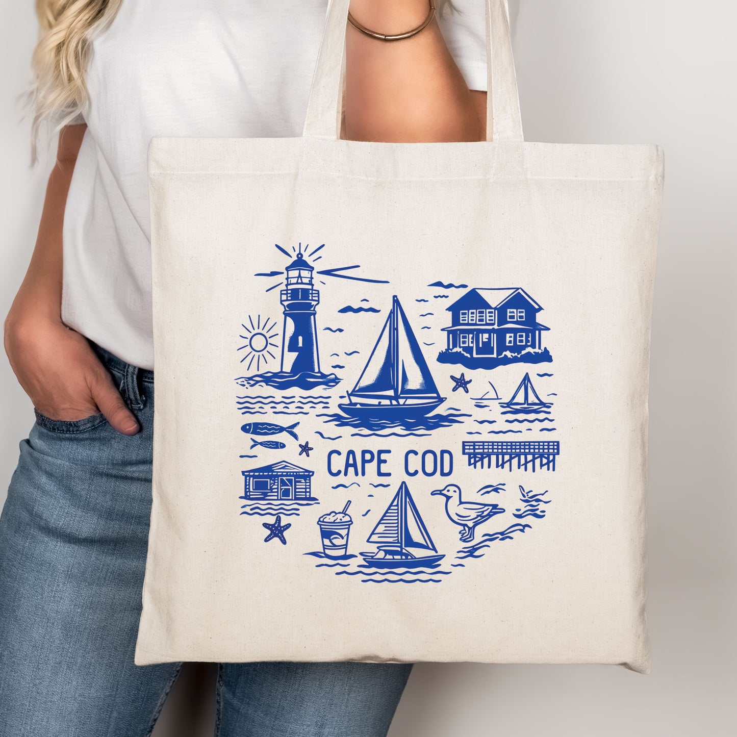 Cape Cod Doodles - Tote
