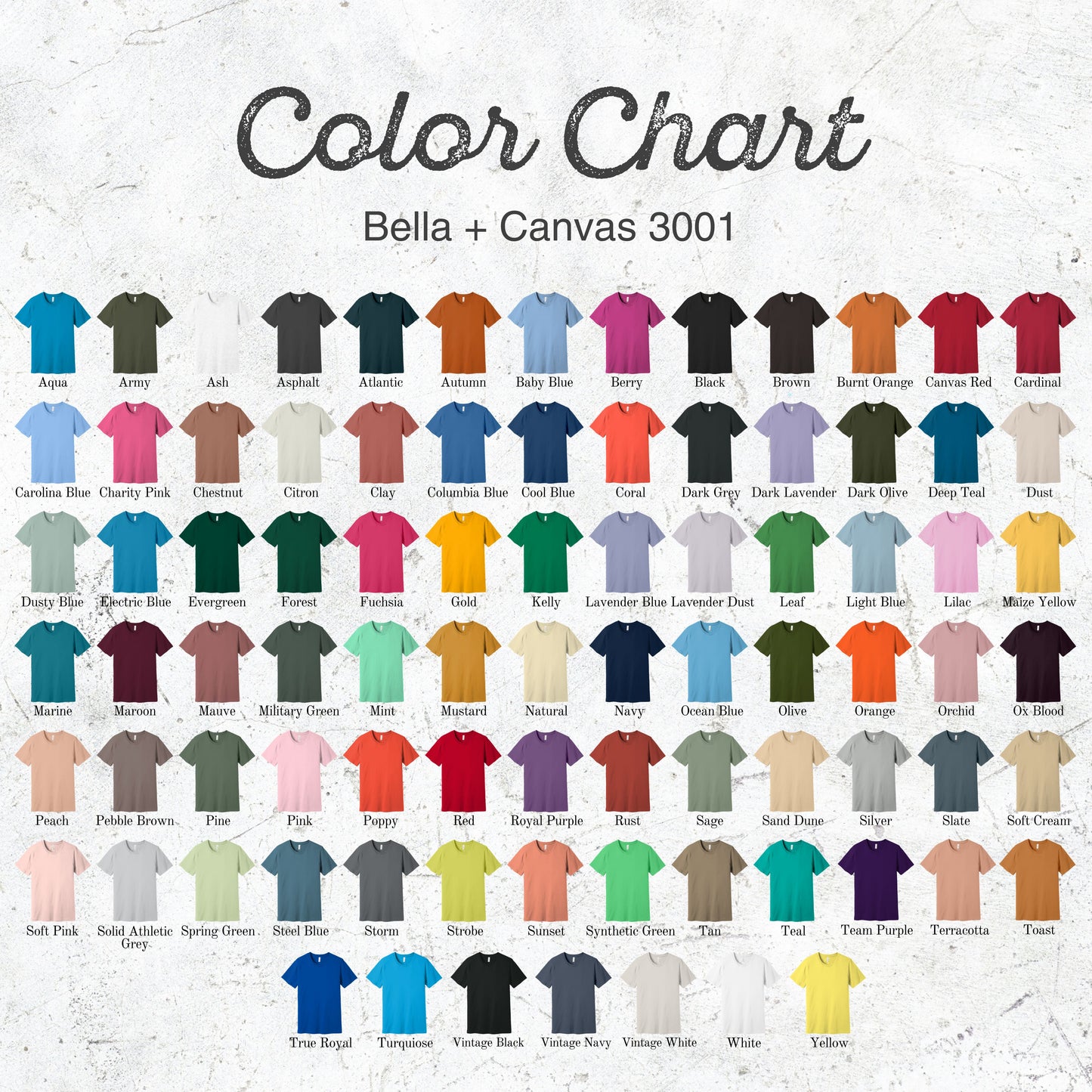 Wholesale Unisex T-Shirts - BELLA + CANVAS