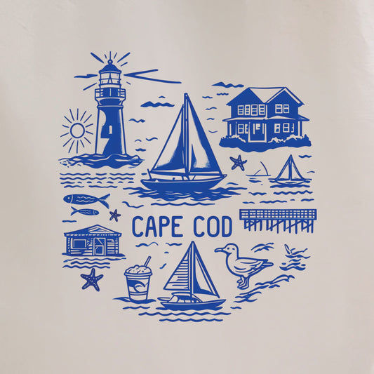 Cape Cod Doodles - Tote