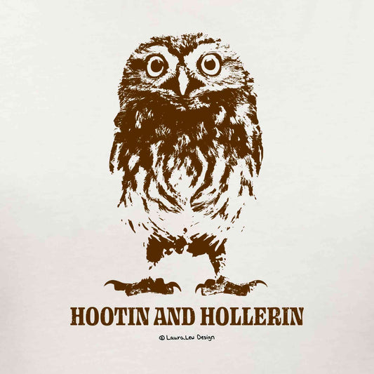 Hootin and Hollerin Owl Tee