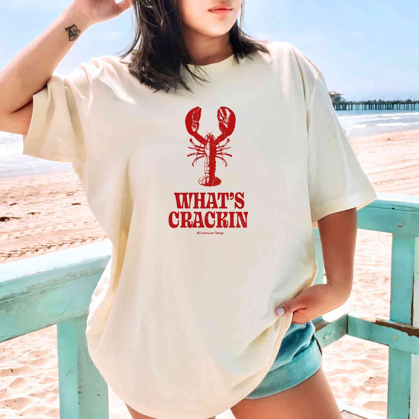 What's Crackin Lobster Tee
