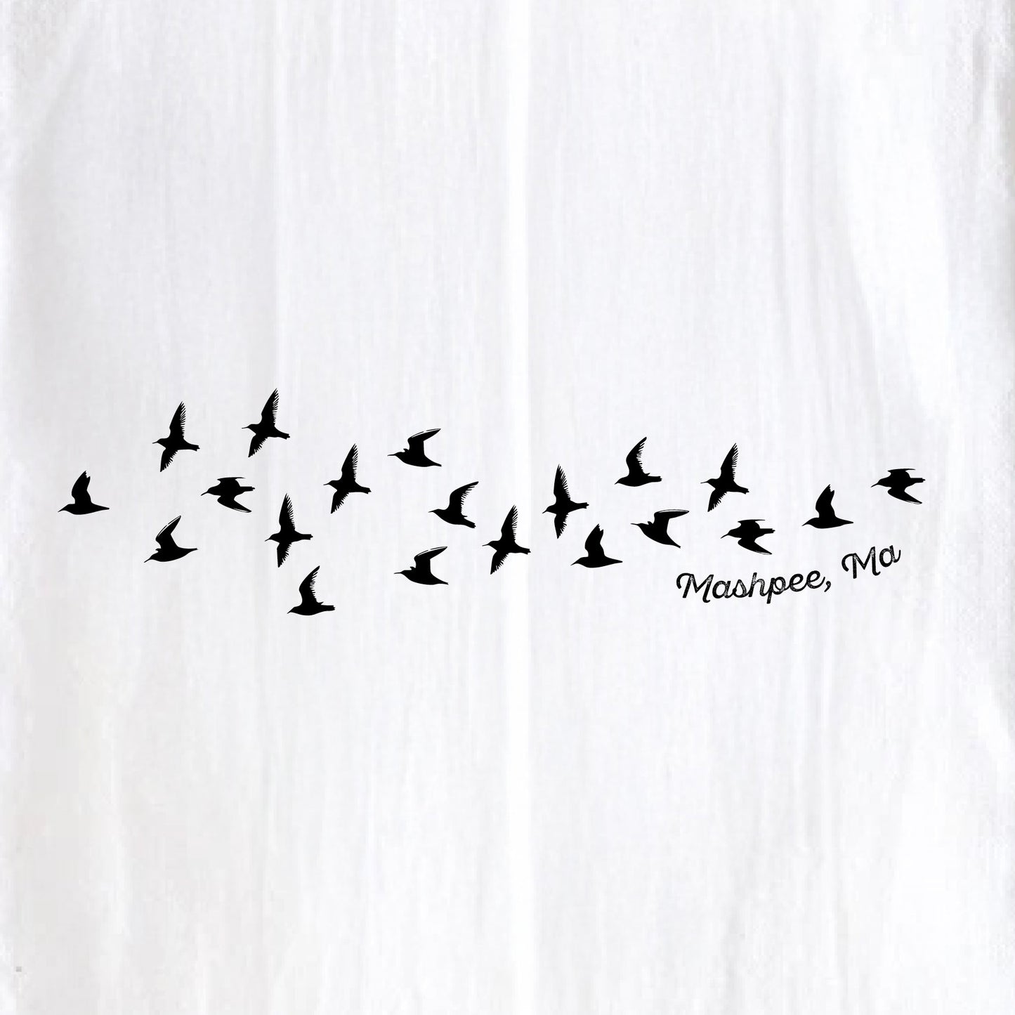 Birds in Flight, Mashpee, MA - Kitchen Towel
