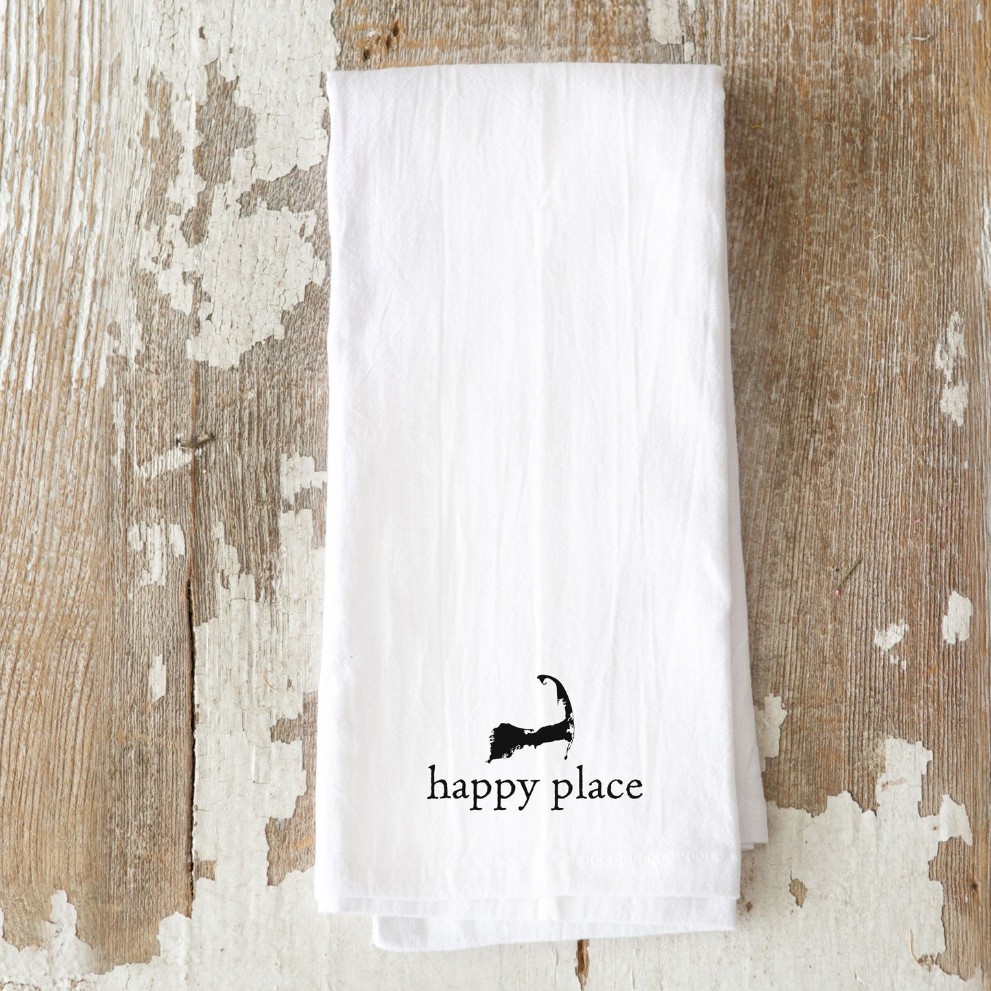Happy Place Tea Towel (Cape or MV)