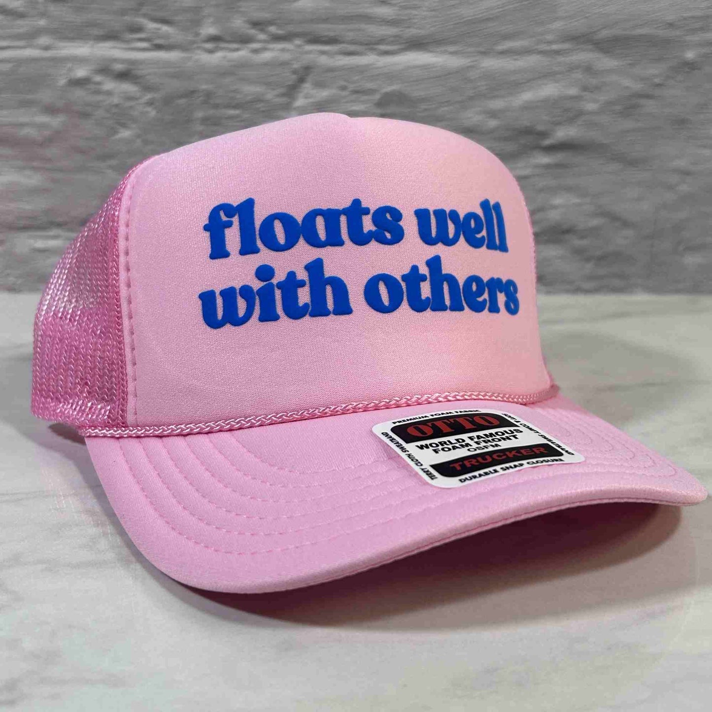 Floats Well With Others Trucker Hat