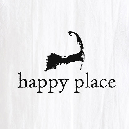Happy Place Tea Towel (Cape or MV)