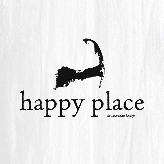 Happy Place Tea Towel (Cape or MV)