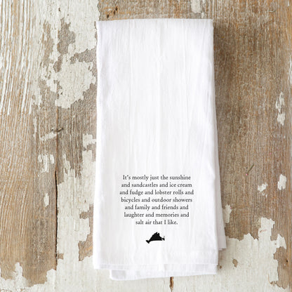 Summertime Tea Towel (Cape or MV)