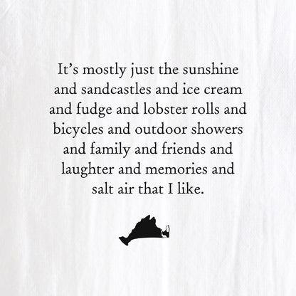 Summertime Tea Towel (Cape or MV)