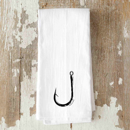 Fish Hook Tea Towel