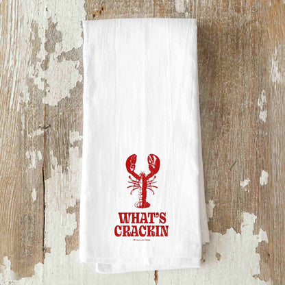 What's Crackin Tea Towel