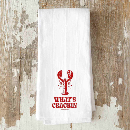 What's Crackin Tea Towel