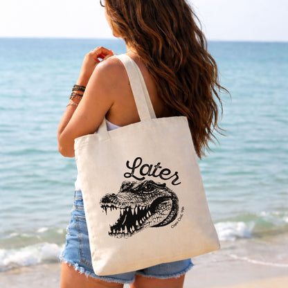 Later Alligator Tote