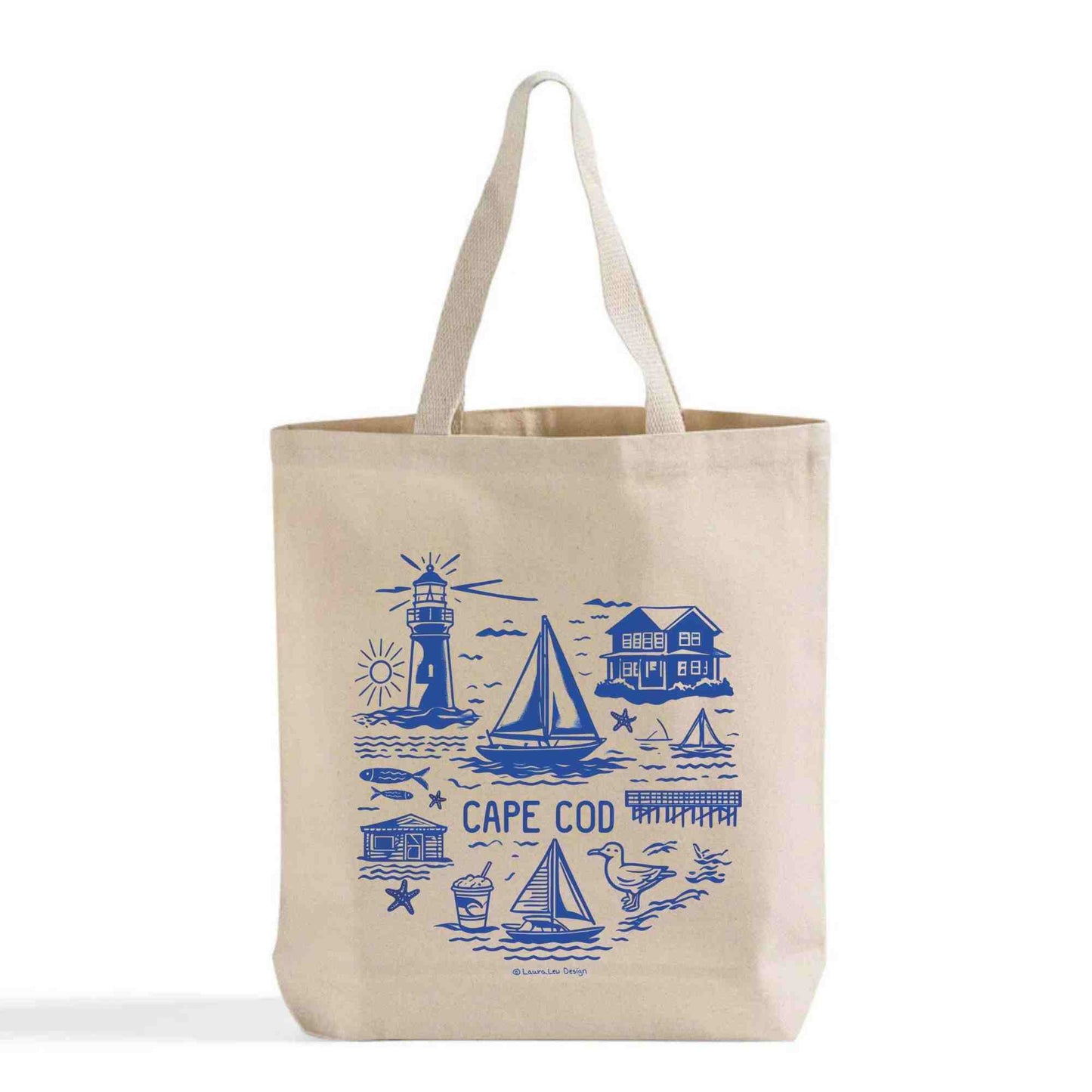 Cape Cod Doodles Tote