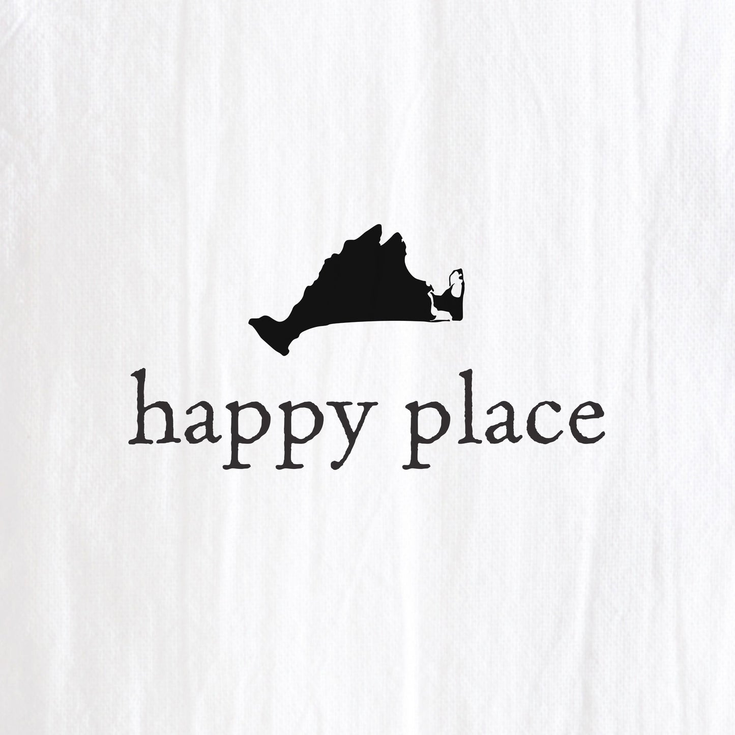 Happy Place Tea Towel (Cape or MV)