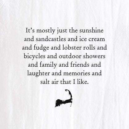 Summertime Tea Towel (Cape or MV)