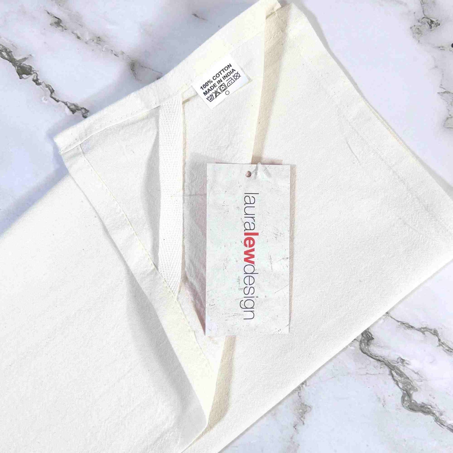 Beachfront Cottages Tea Towel