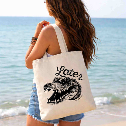 Later Alligator Tote