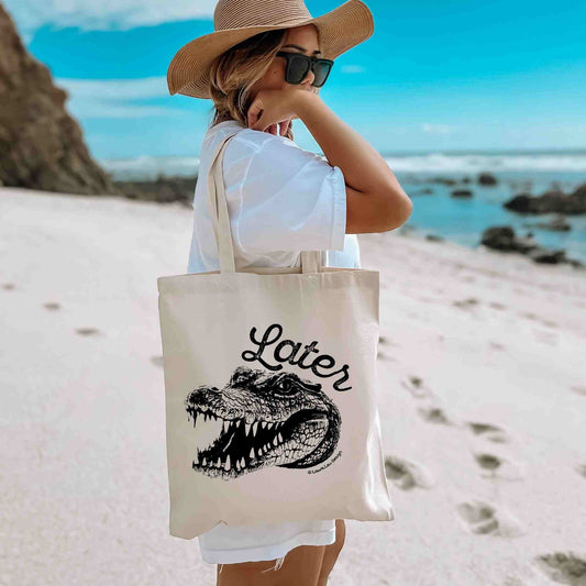 Later Alligator Tote