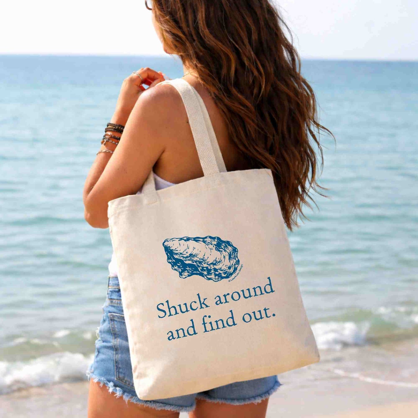 Shuck Around And Find Out Tote