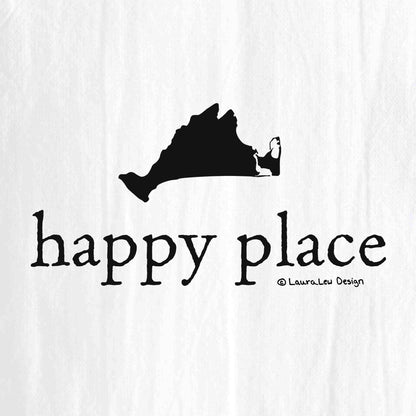 Happy Place Tea Towel, Cape or MV