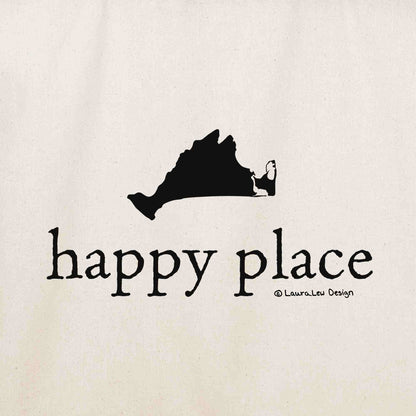 Happy Place Tote, Cape or MV
