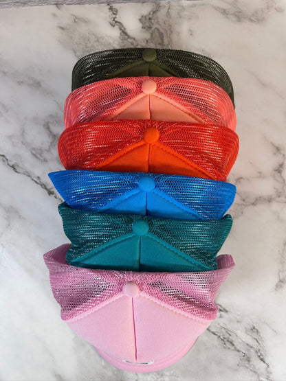 SALTY - Trucker Hats with Puff Text