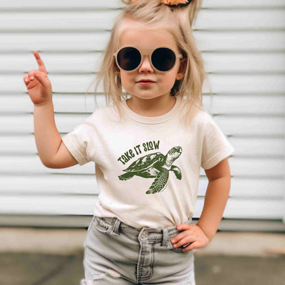 Take It Slow Turtle Tee