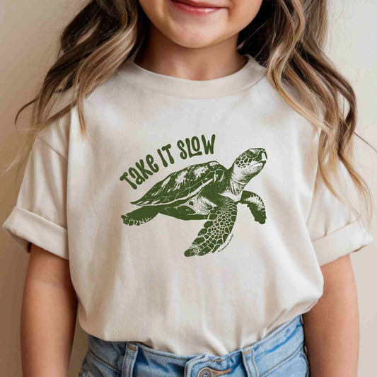 Take It Slow Turtle Tee