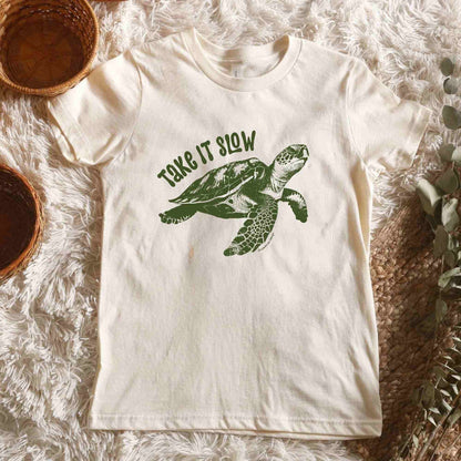 Take It Slow Turtle Tee