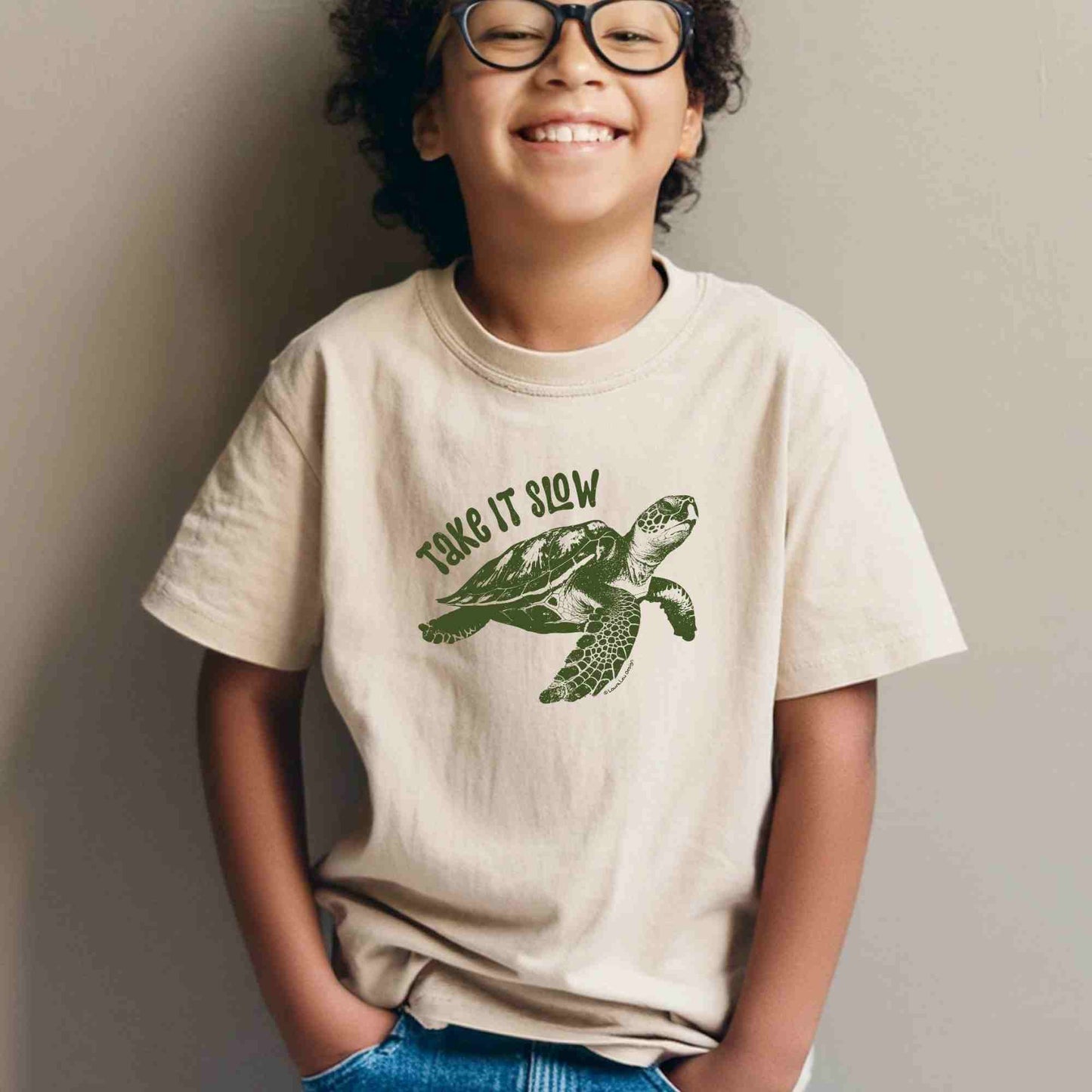 Take It Slow Turtle Tee