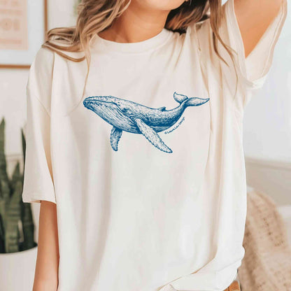 Graphic Whale Tee