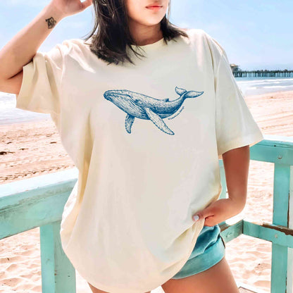Graphic Whale Tee