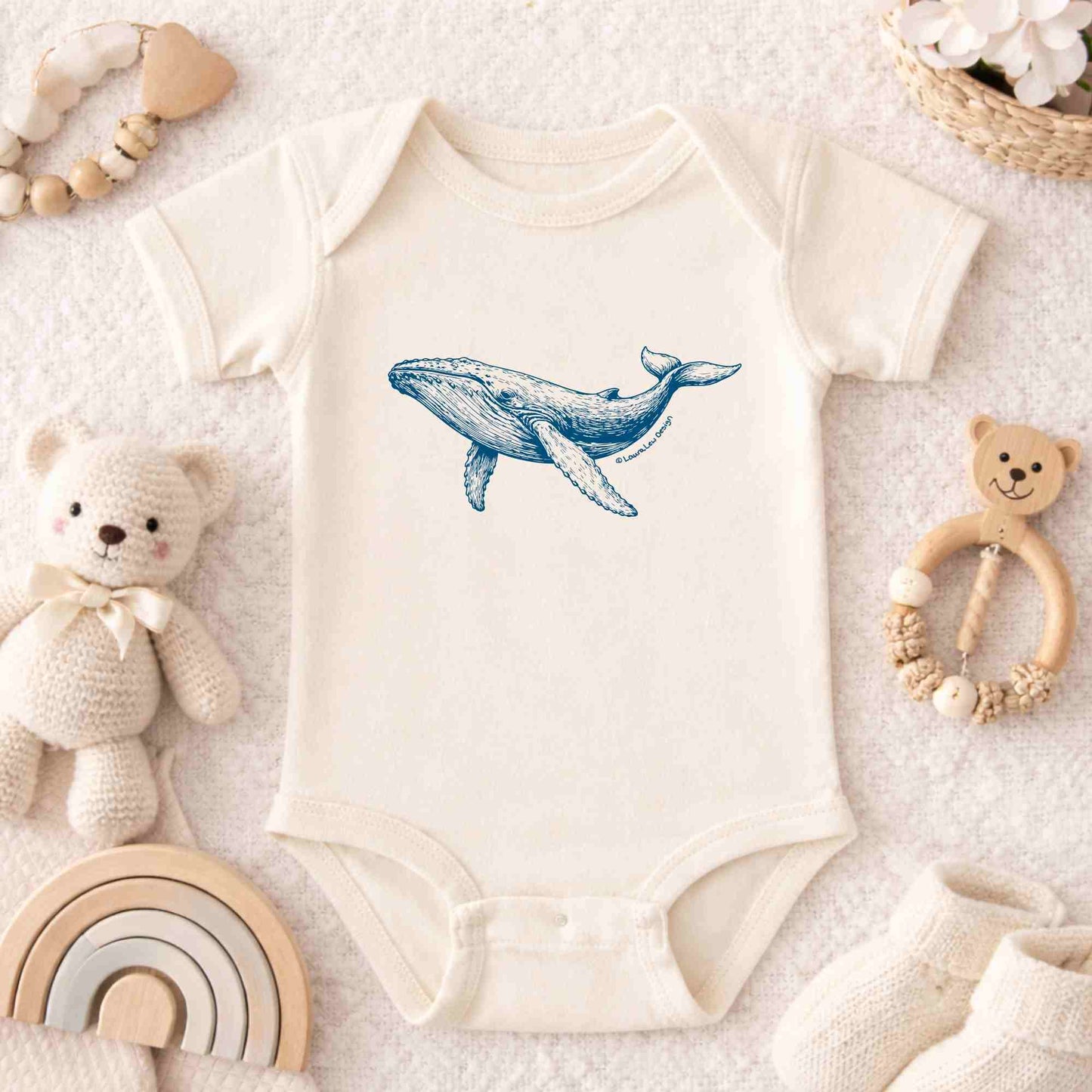 Graphic Whale Tee