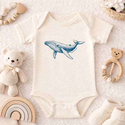 Graphic Whale Tee