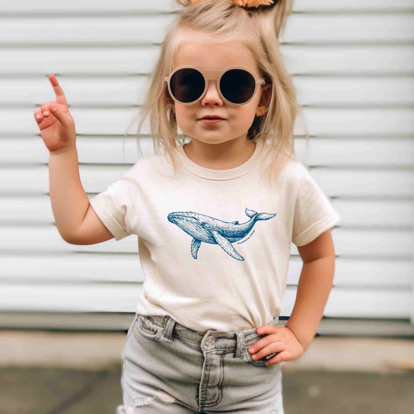 Graphic Whale Tee