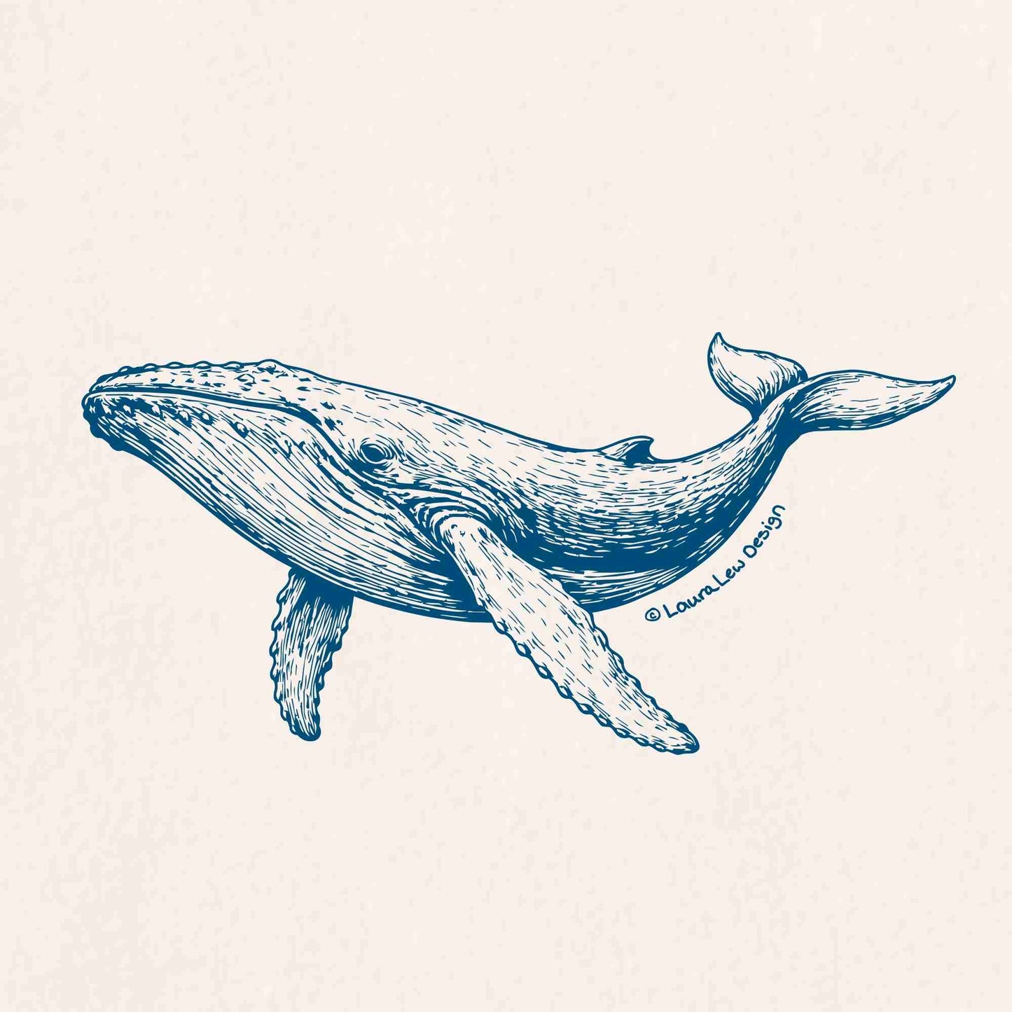 Graphic Whale Tee
