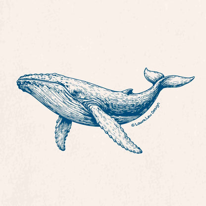 Graphic Whale Tee