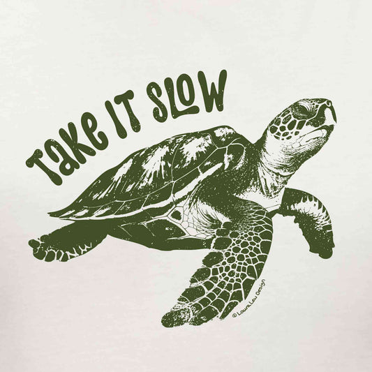 Take It Slow Turtle Tee