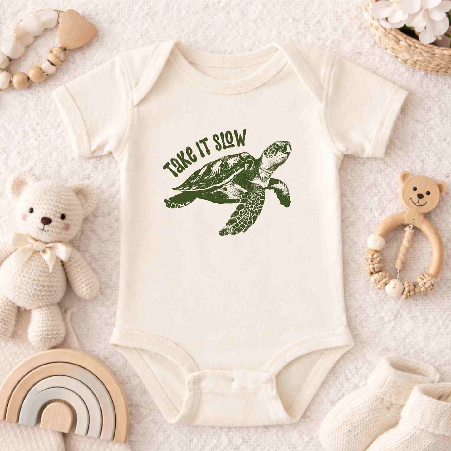 Take It Slow Turtle Tee