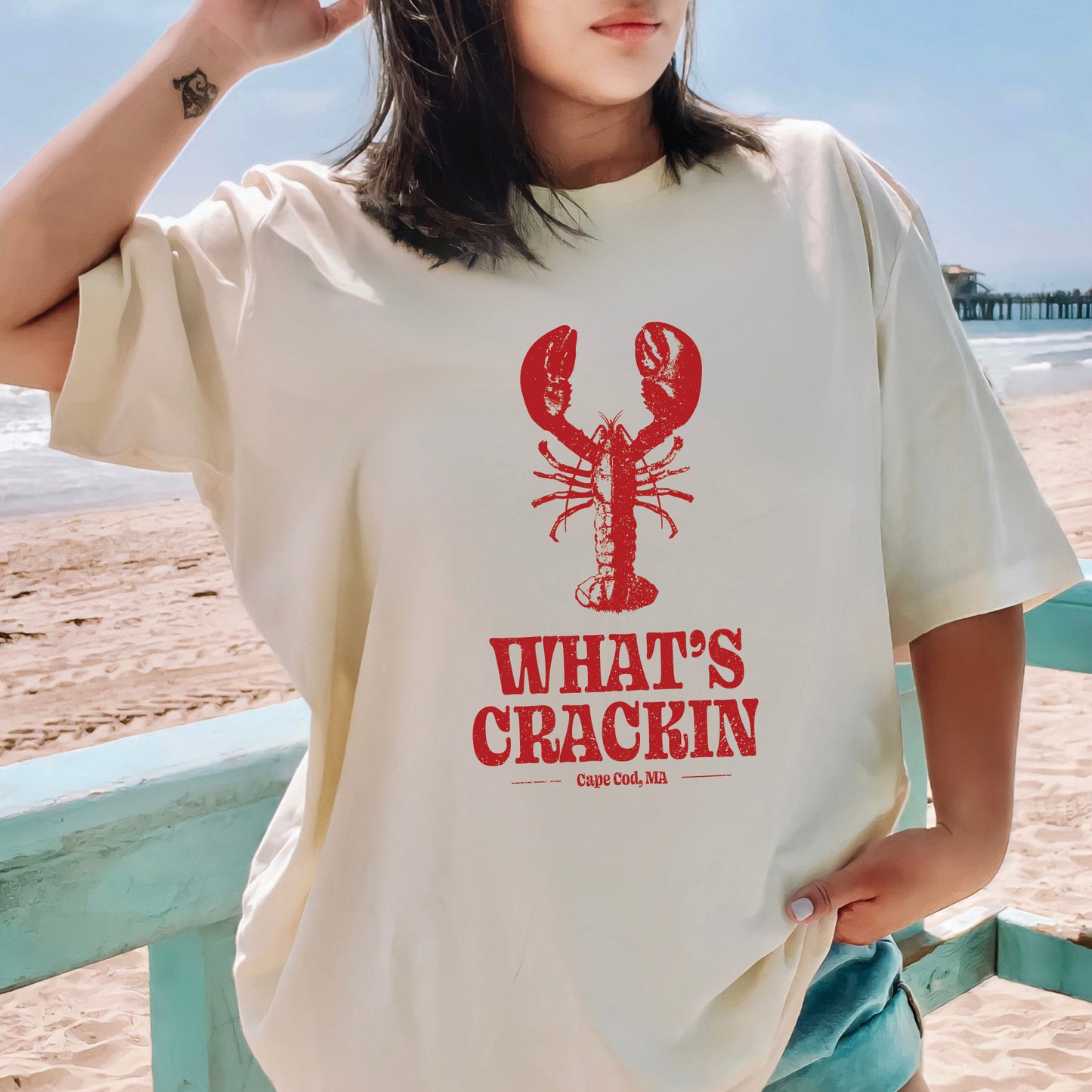 What's Crackin Shirt, Cape Cod, Ma