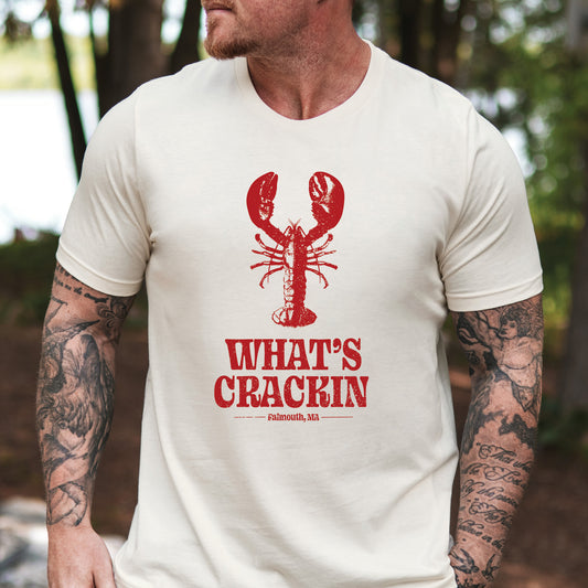 What's Crackin Shirt, Falmouth, MA - Adult