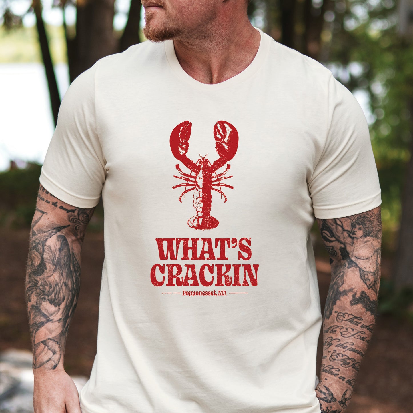 What's Crackin Shirt, Popponesset, Ma