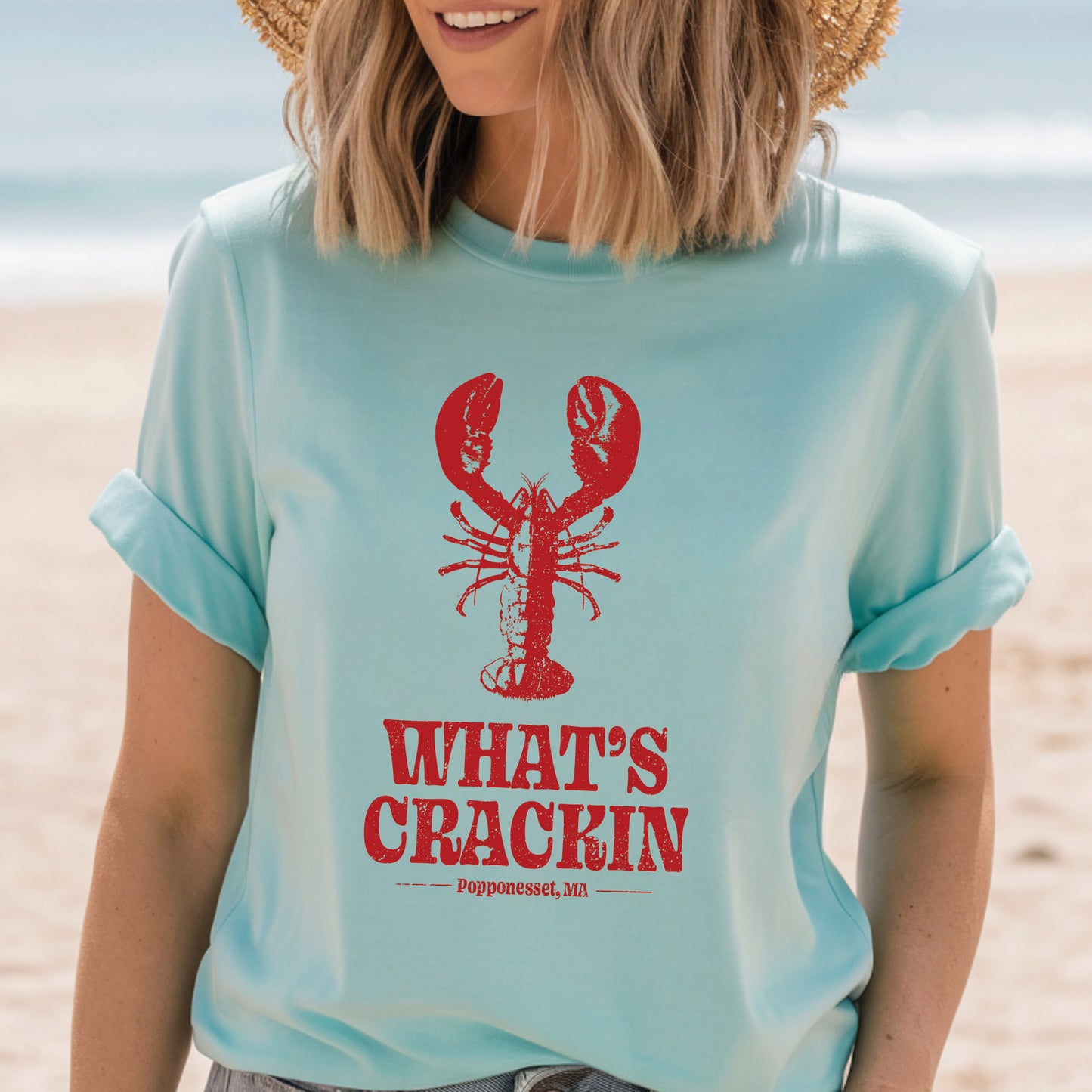 What's Crackin Shirt, Popponesset, Ma