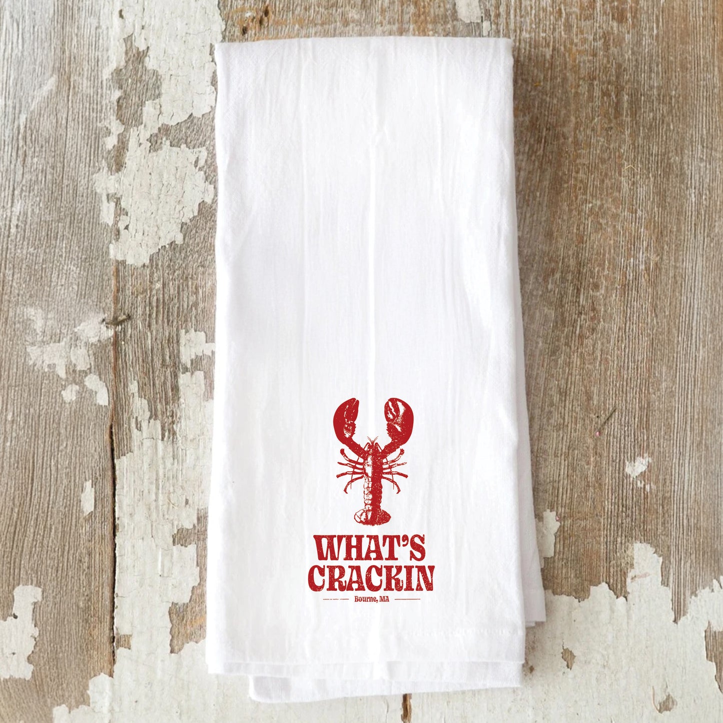 What's Crackin, Bourne, MA - Kitchen Towel