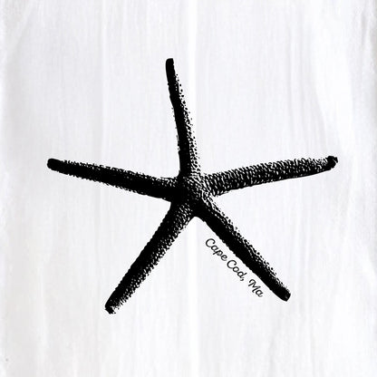 Starfish, Cape Cod, MA - Kitchen Towel