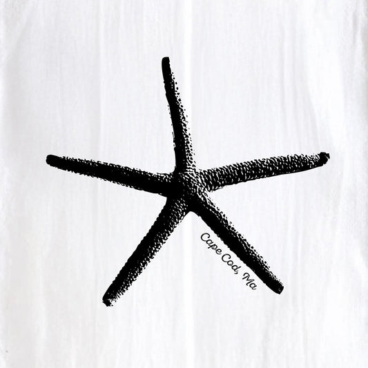 Starfish, Cape Cod, MA - Kitchen Towel