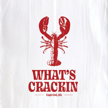What's Crackin, Cape Cod, MA - Kitchen Towel