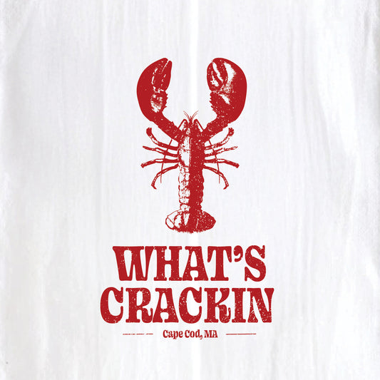 What's Crackin, Cape Cod, MA - Kitchen Towel