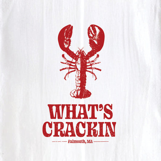 What's Crackin, Falmouth, MA - Kitchen Towel