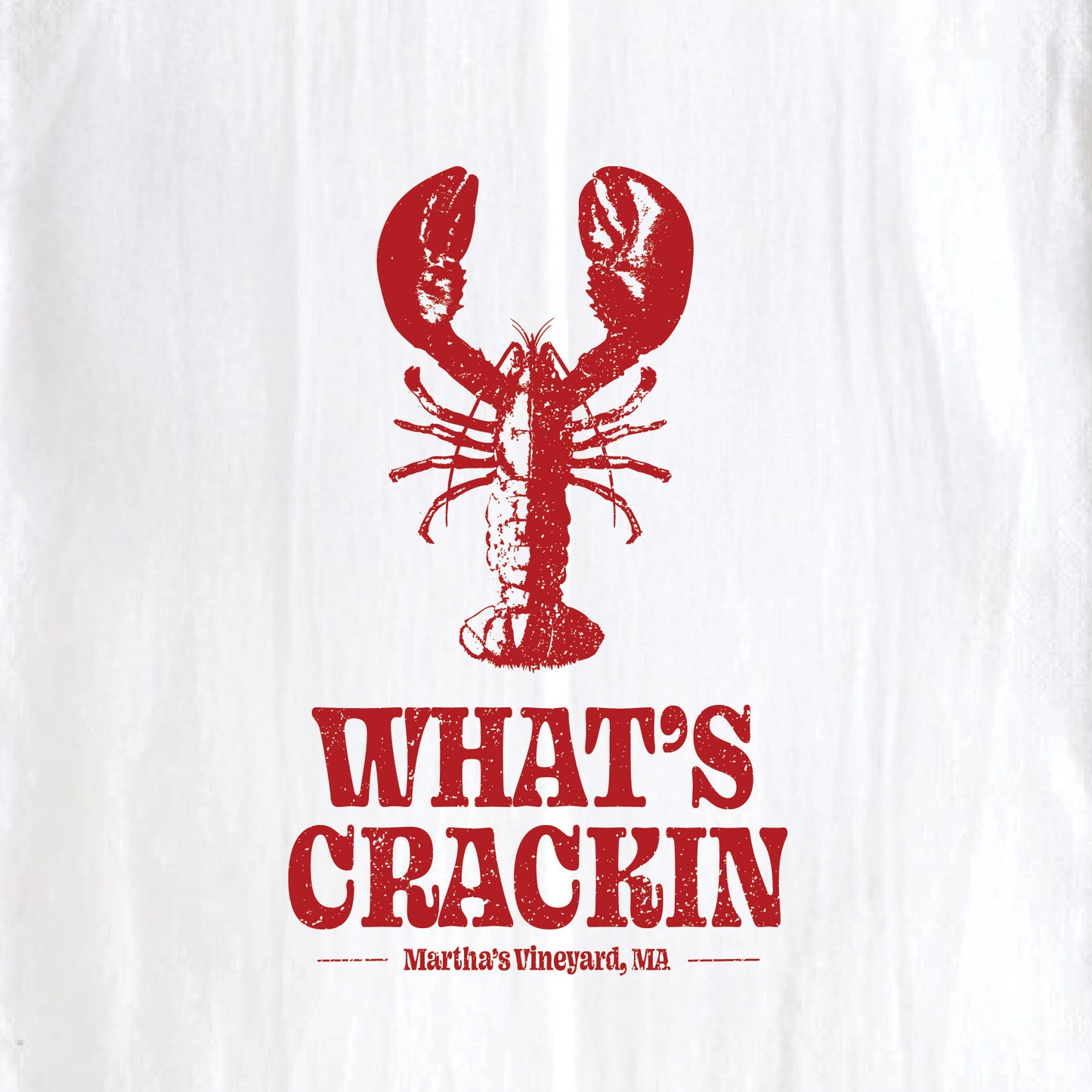 What's Crackin, Martha's Vineyard - Kitchen Towel